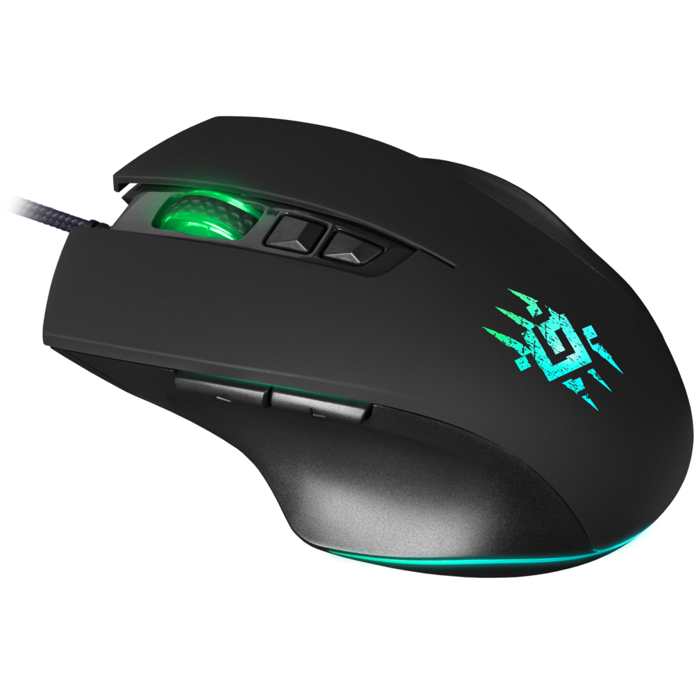 Мышь Defender Wolverine GM-700L Black (52700) - фото 4
