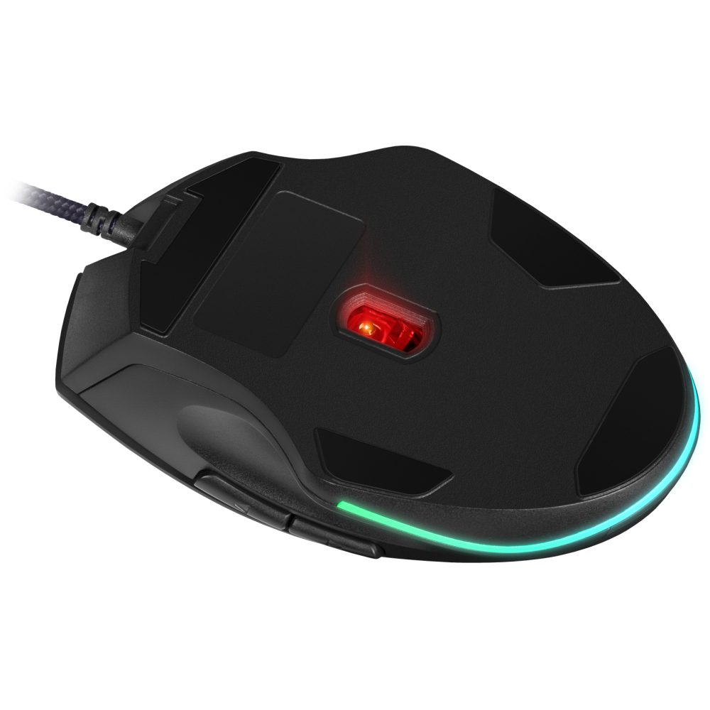 Мышь Defender Wolverine GM-700L Black (52700) - фото 5