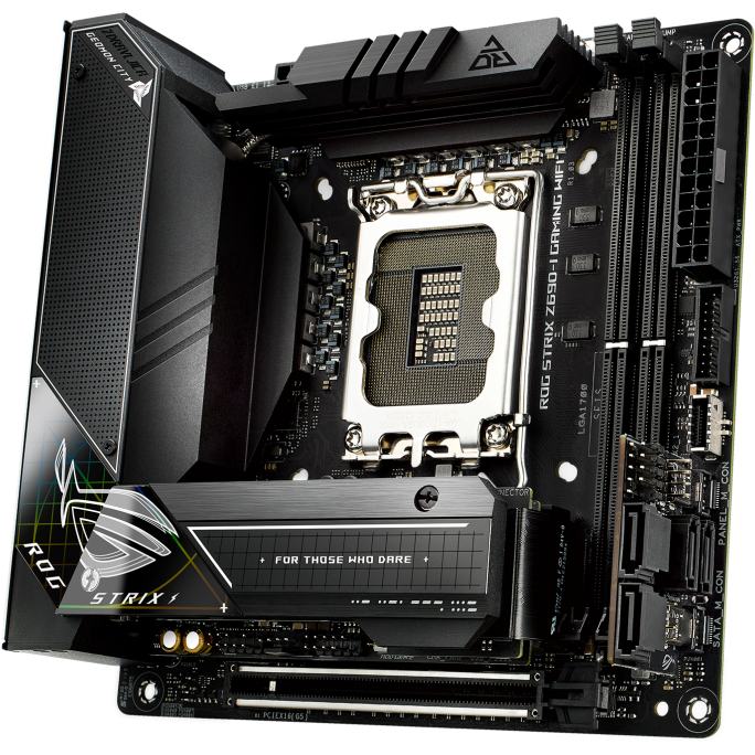 Материнская плата ASUS ROG STRIX Z690-I GAMING WIFI - фото 2