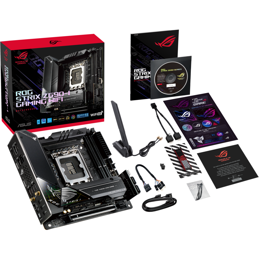 Материнская плата ASUS ROG STRIX Z690-I GAMING WIFI - фото 6