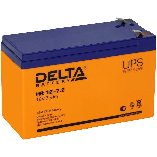 Аккумуляторная батарея Delta HR12-7.2
