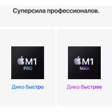 Ноутбук Apple MacBook Pro 14 Space Gray (M1 Pro, 2021) (MKGQ3RU/A)