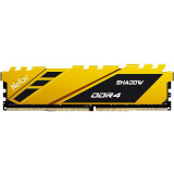Оперативная память 16Gb DDR4 2666MHz Netac Shadow Yellow (NTSDD4P26SP-16Y)