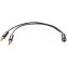 Разветвитель 3.5 Jack (F) - 2x 3.5 Jack (M), Telecom TAV205M-0.2M