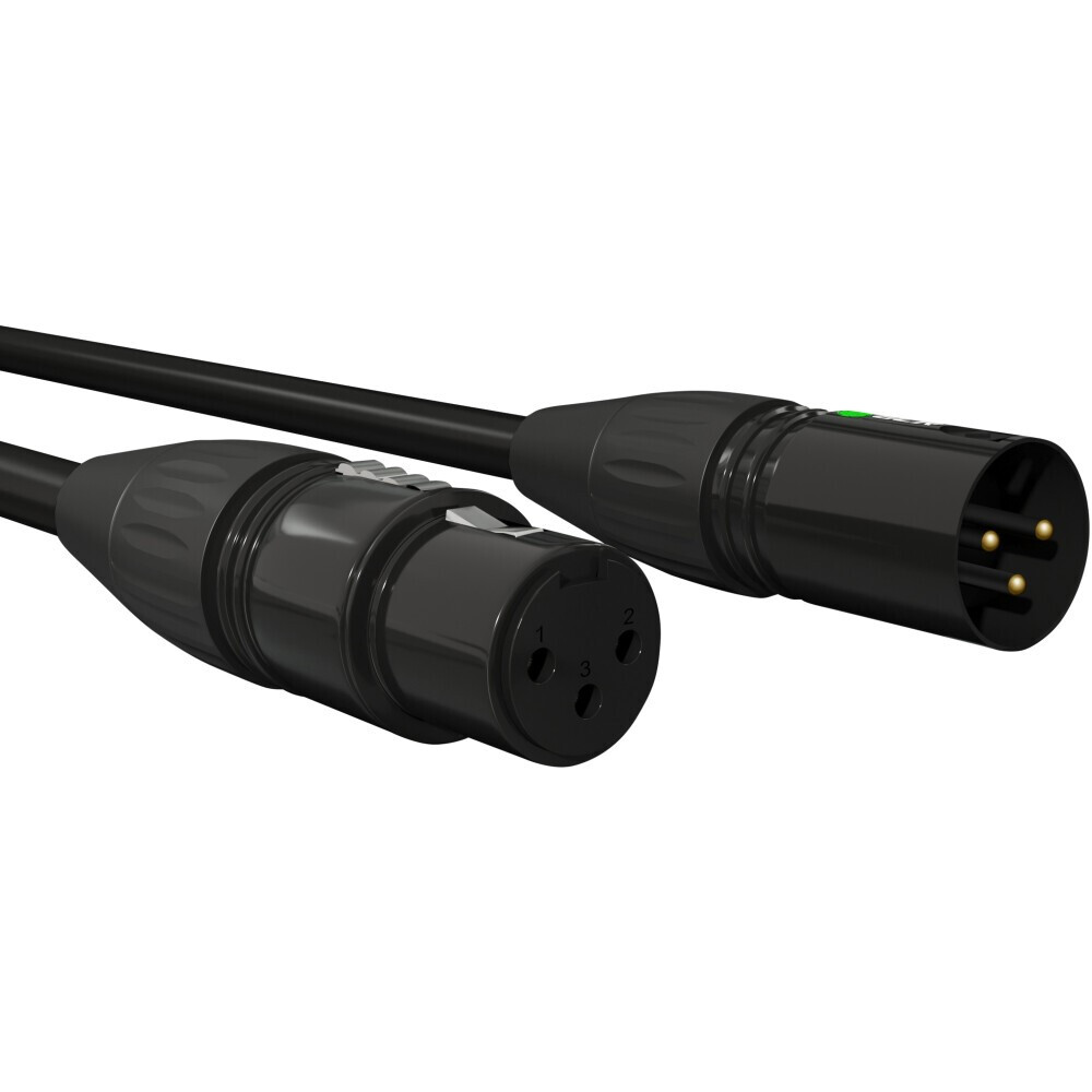 Кабель XLR (M) - XLR (F), 20м, Greenconnect GCR-53377