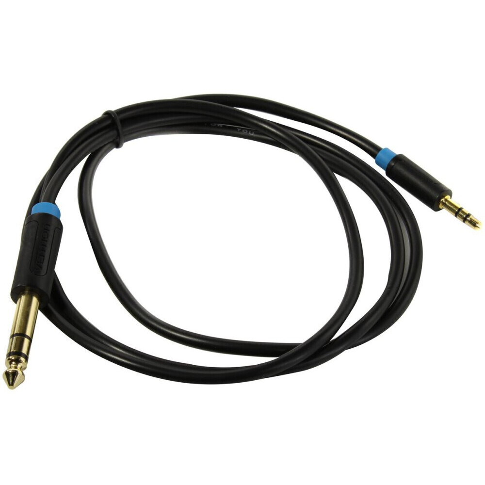 Кабель 3.5 Jack (M) - 6.3 Jack (M), 1м, Vention BABBF