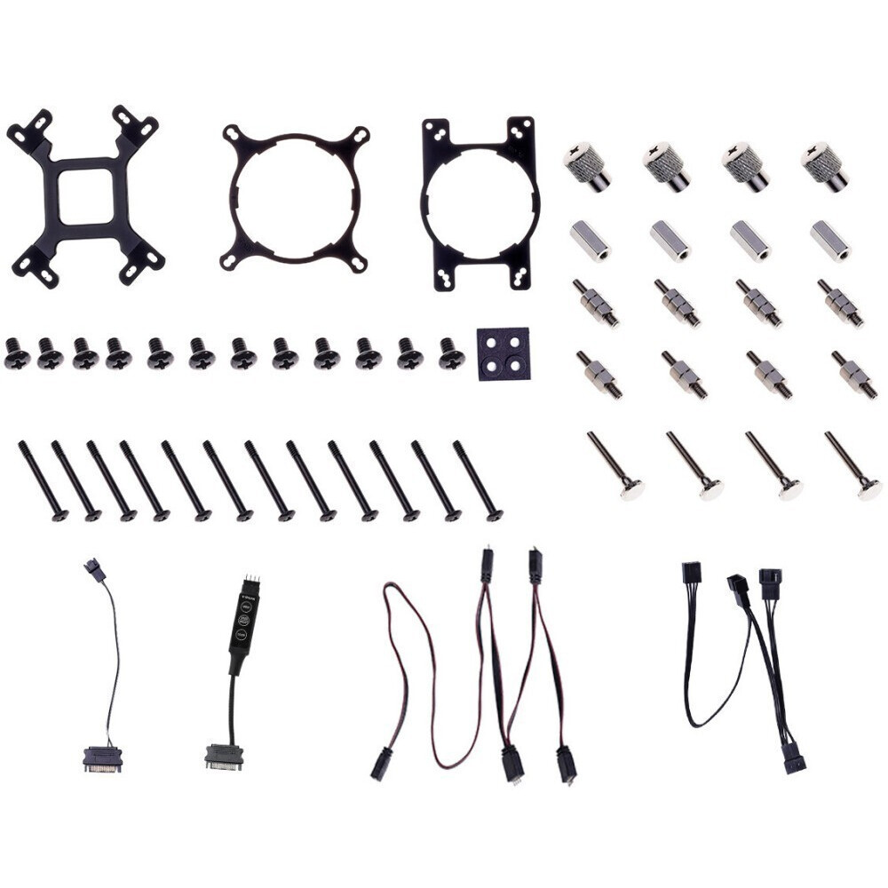 Система жидкостного охлаждения ID-COOLING AURAFLOW X 360 SNOW - фото 6