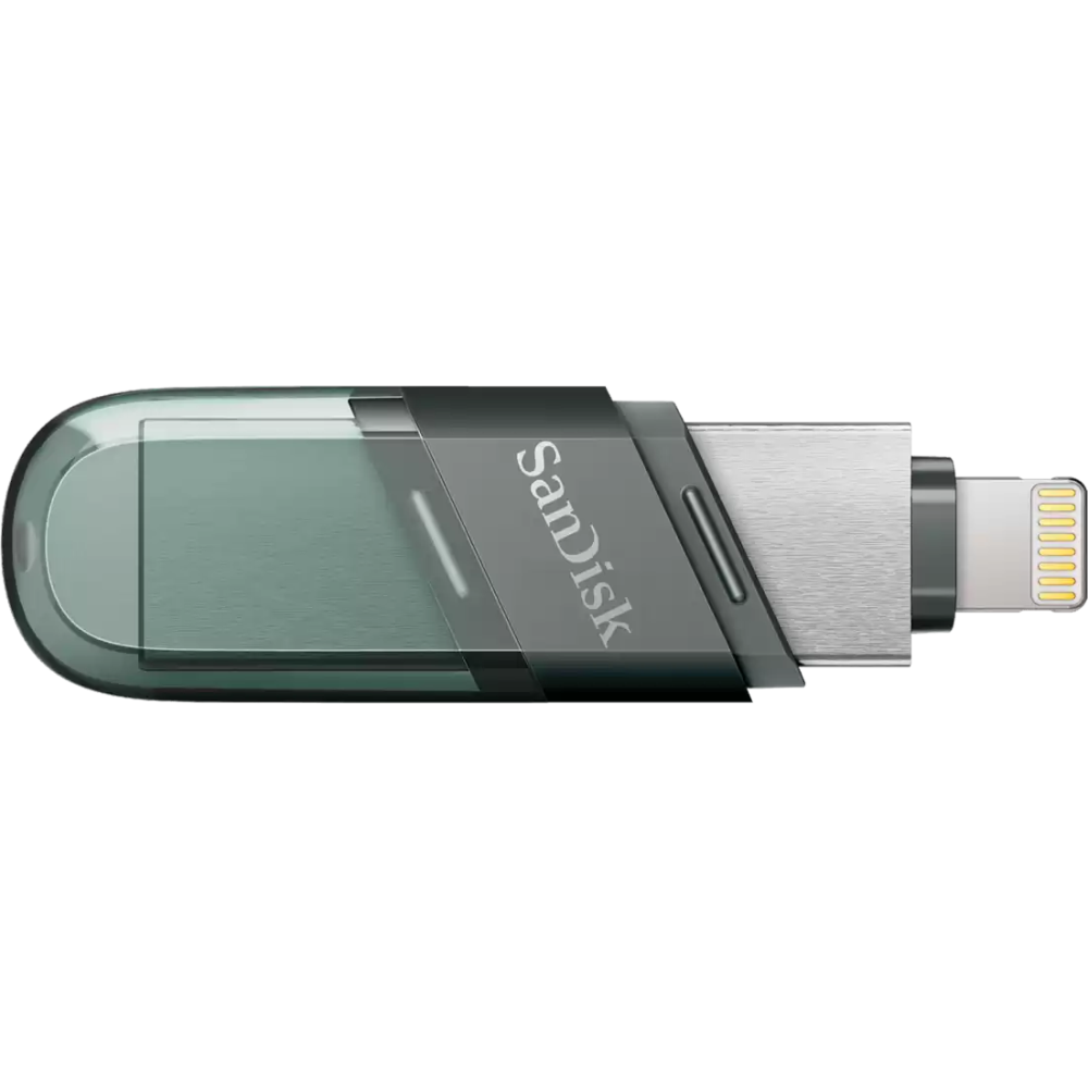 USB Flash накопитель 128Gb SanDisk iXpand Flip (SDIX90N-128G-GN6NE) - фото 2