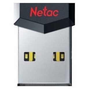 USB Flash накопитель 64Gb Netac UM81 USB2.0 Black - NT03UM81N-064G-20BK