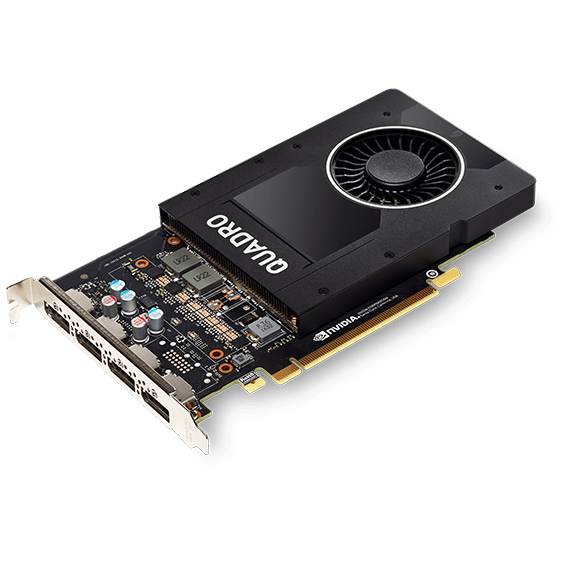 Видеокарта NVIDIA Quadro P2000 PNY 5GB (VCQP2000-SB)