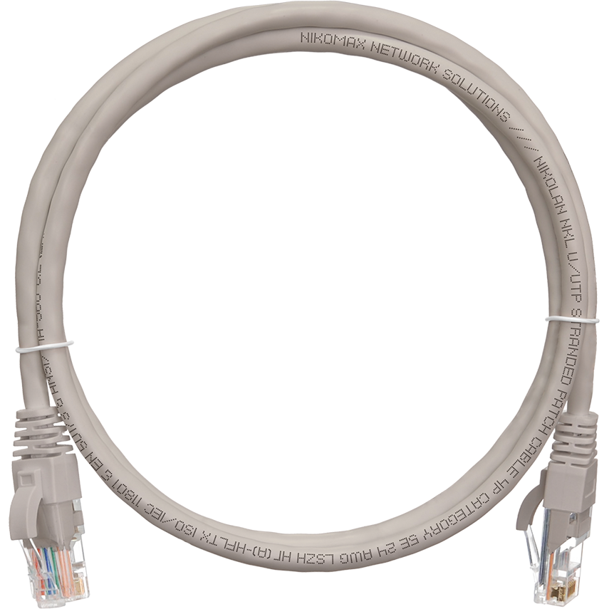 Патч-корд NIKOMAX NMC-PC4UD55B-200-GY, 20м