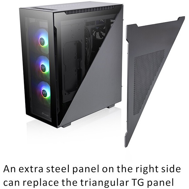 Корпус Thermaltake Divider 500 TG ARGB Black (CA-1T4-00M1WN-01) - фото 4