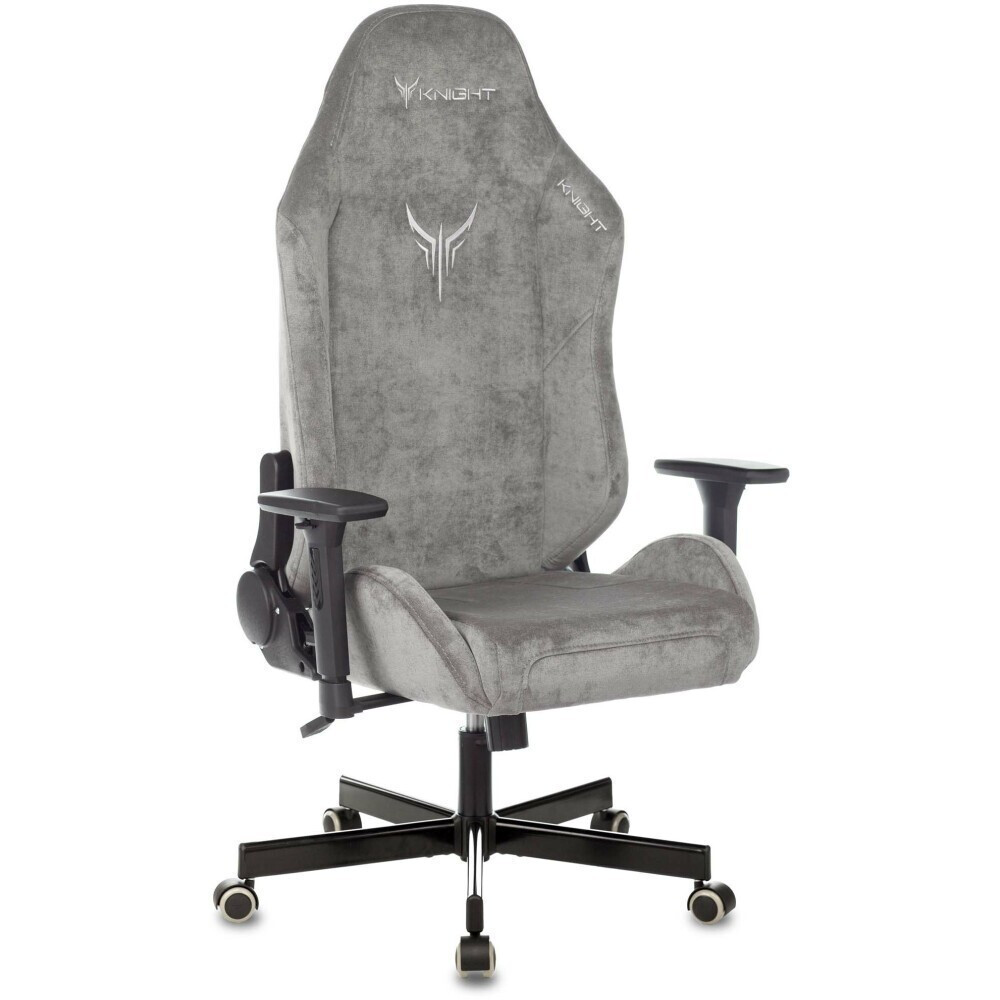 Игровое кресло Бюрократ Knight N1 Fabric Grey - KNIGHT N1 GREY - фото 2