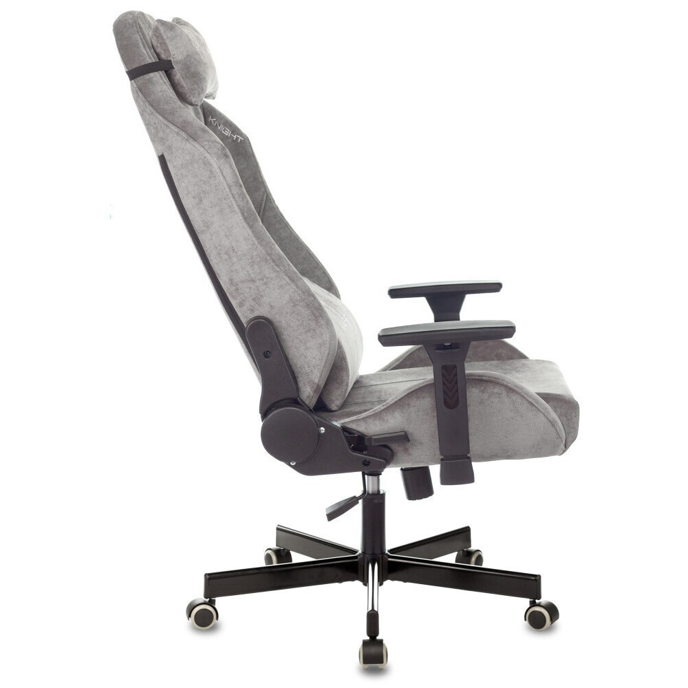 Игровое кресло Бюрократ Knight N1 Fabric Grey - KNIGHT N1 GREY - фото 4