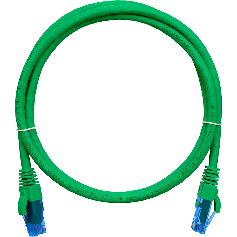 Патч-корд NIKOMAX NMC-PC4UE55B-010-C-GN, 1м