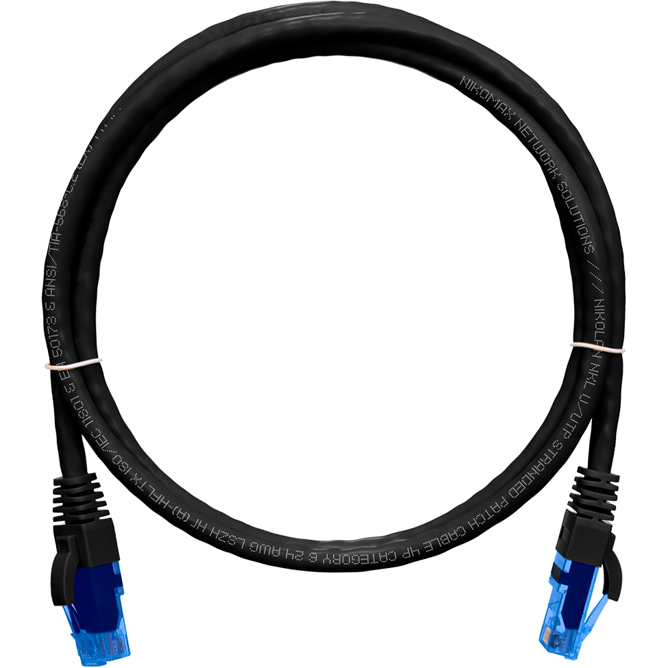 Патч-корд NIKOMAX NMC-PC4UE55B-050-C-BK, 5м