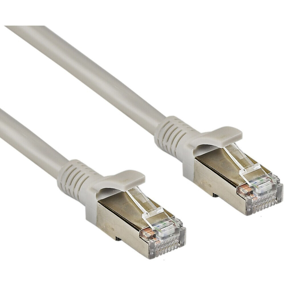 Патч-корд ExeGate FTP-RJ45-RJ45-C5e-3M-GY, 3м - EX272307RUS