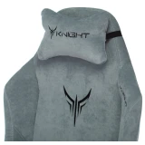 Игровое кресло Бюрократ Knight N1 Fabric Grey/Blue (KNIGHT N1 SKY)