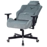 Игровое кресло Бюрократ Knight N1 Fabric Grey/Blue (KNIGHT N1 SKY)