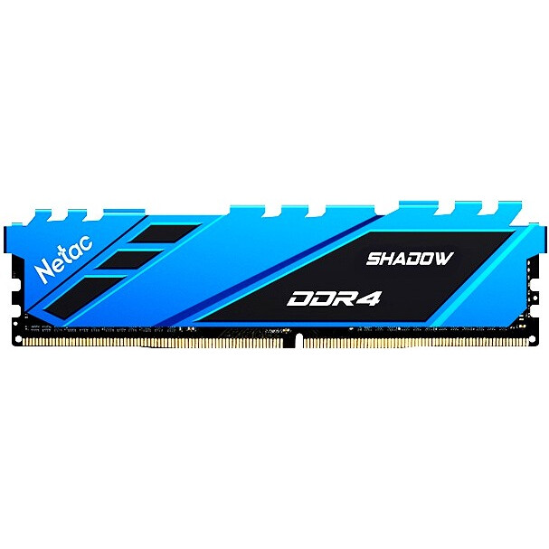 Оперативная память 8Gb DDR4 3600MHz Netac Shadow Blue (NTSDD4P36SP-08B)