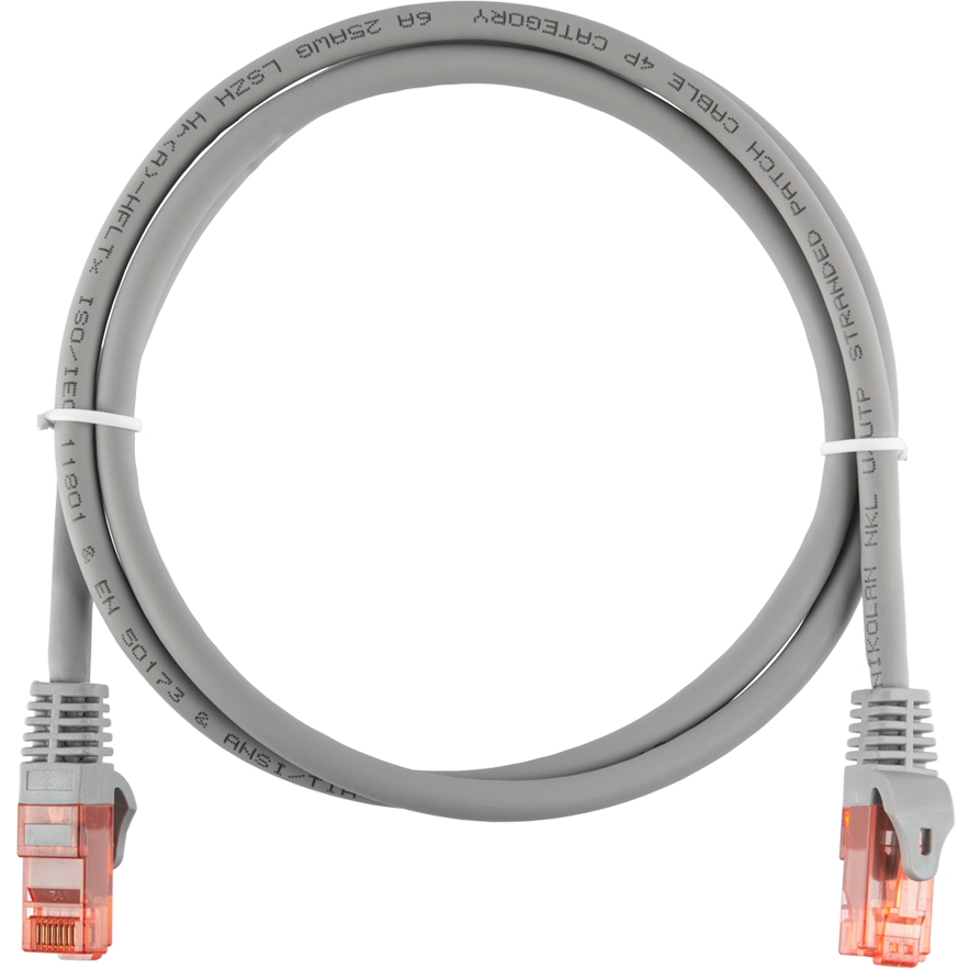 Патч-корд NIKOMAX NMC-PC4UA55B-ES-015-C-GY, 1.5м