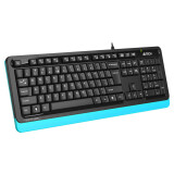 Клавиатура A4Tech Fstyler FKS10 Black/Blue