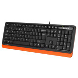 Клавиатура A4Tech Fstyler FKS10 Black/Orange