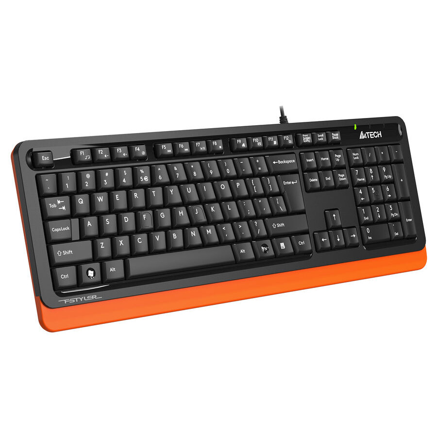 Клавиатура A4Tech Fstyler FKS10 Black/Orange - фото 3