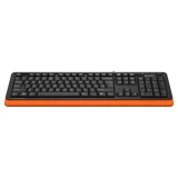 Клавиатура A4Tech Fstyler FKS10 Black/Orange