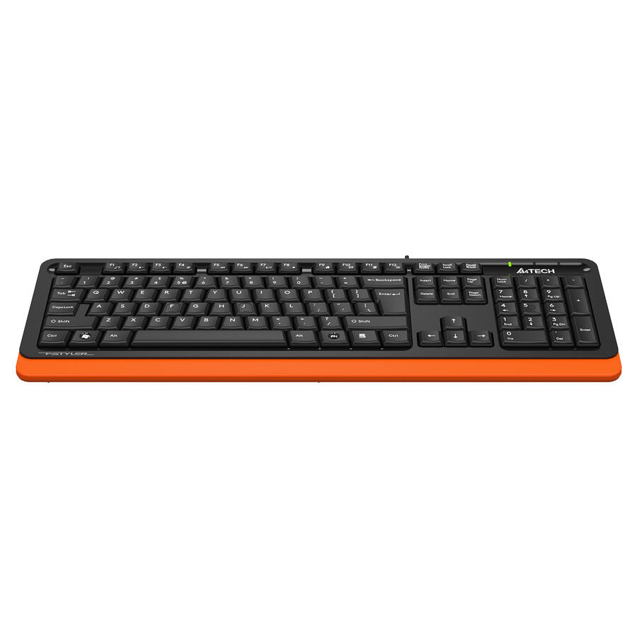 Клавиатура A4Tech Fstyler FKS10 Black/Orange - фото 5