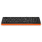 Клавиатура A4Tech Fstyler FKS10 Black/Orange - фото 5