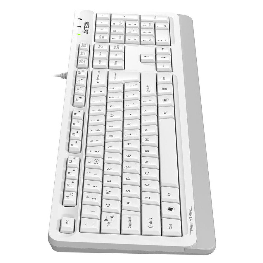Клавиатура A4Tech Fstyler FKS10 White/Grey - фото 4