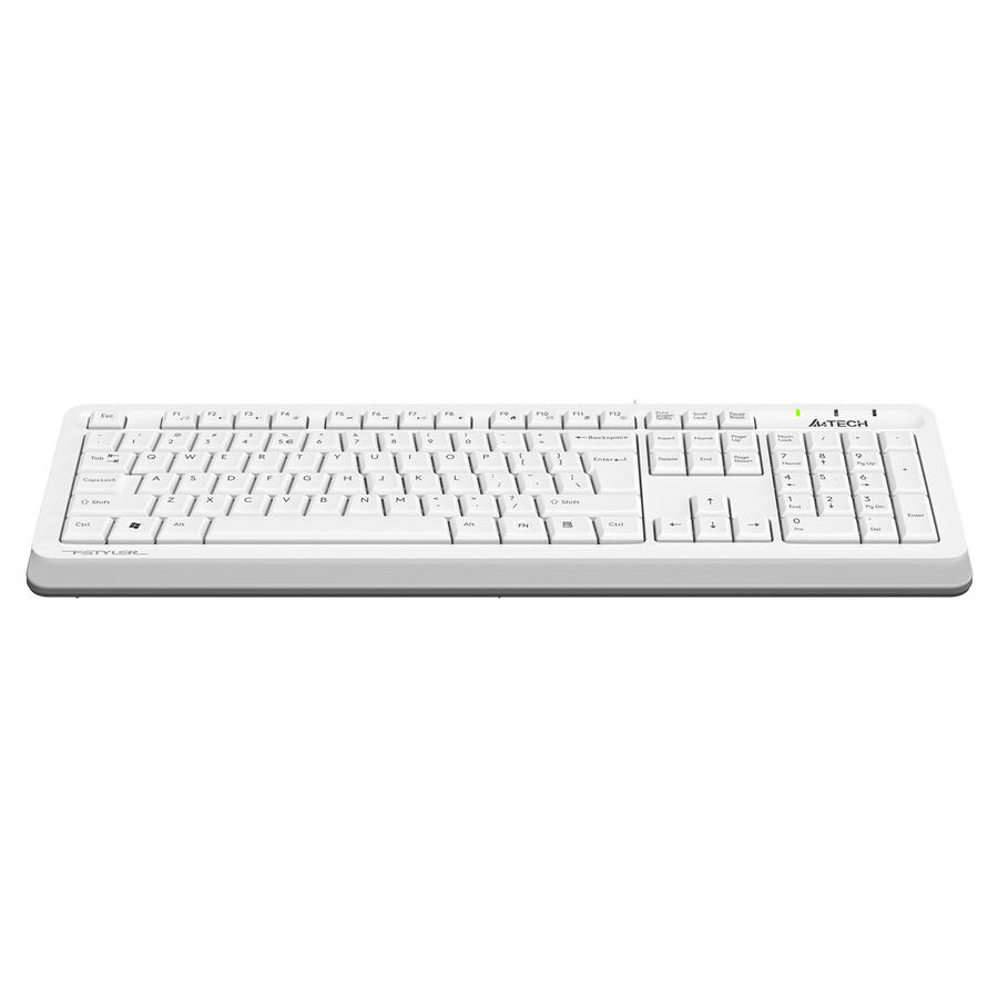 Клавиатура A4Tech Fstyler FKS10 White/Grey - фото 5