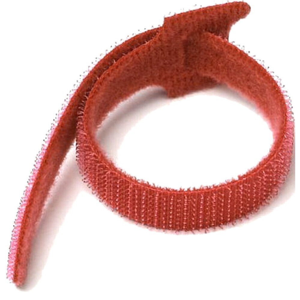 Кабельная стяжка Lanmaster LAN-VCM135-RD