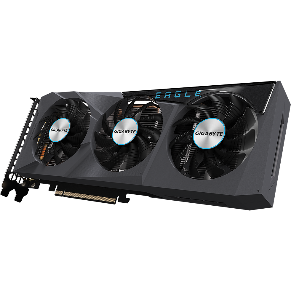 Видеокарта AMD Radeon RX 6600 Gigabyte 8Gb (GV-R66EAGLE-8GD) - фото 3