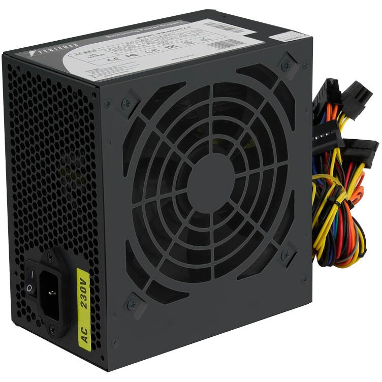 Блок питания 600W PowerMan PM-600ATX-F-BL - 6143094