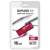 USB Flash накопитель 16Gb Exployd 580 Red (EX-16GB-580-Red)