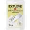 USB Flash накопитель 4Gb Exployd 650 White - EX-4GB-650-White