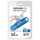 USB Flash накопитель 32Gb Exployd 570 Blue (EX-32GB-570-Blue)