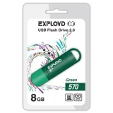 USB Flash накопитель 8Gb Exployd 570 Green (EX-8GB-570-Green)