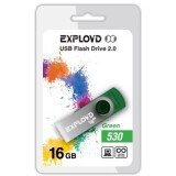 USB Flash накопитель 16Gb Exployd 530 Green (EX016GB530-G)