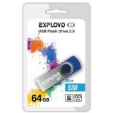 USB Flash накопитель 64Gb Exployd 530 Blue (EX064GB530-Bl)
