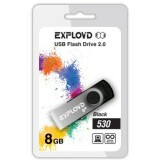 USB Flash накопитель 8Gb Exployd 530 Black (EX008GB530-B)