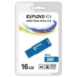 USB Flash накопитель 16Gb Exployd 560 Blue (EX-16GB-560-Blue)