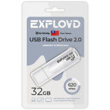 USB Flash накопитель 32Gb Exployd 620 White (EX-32GB-620-White)