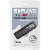 USB Flash накопитель 4Gb Exployd 620 Black (EX-4GB-620-Black)
