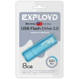 USB Flash накопитель 8Gb Exployd 620 Blue (EX-8GB-620-Blue)