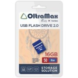 USB Flash накопитель 16Gb OltraMax 50 Blue (OM-16GB-50-Blue)