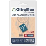 USB Flash накопитель 16Gb OltraMax 50 Dark Cyan (OM-16GB-50-Dark Cyan)
