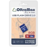 USB Flash накопитель 8Gb OltraMax 50 Blue (OM-8GB-50-Blue)